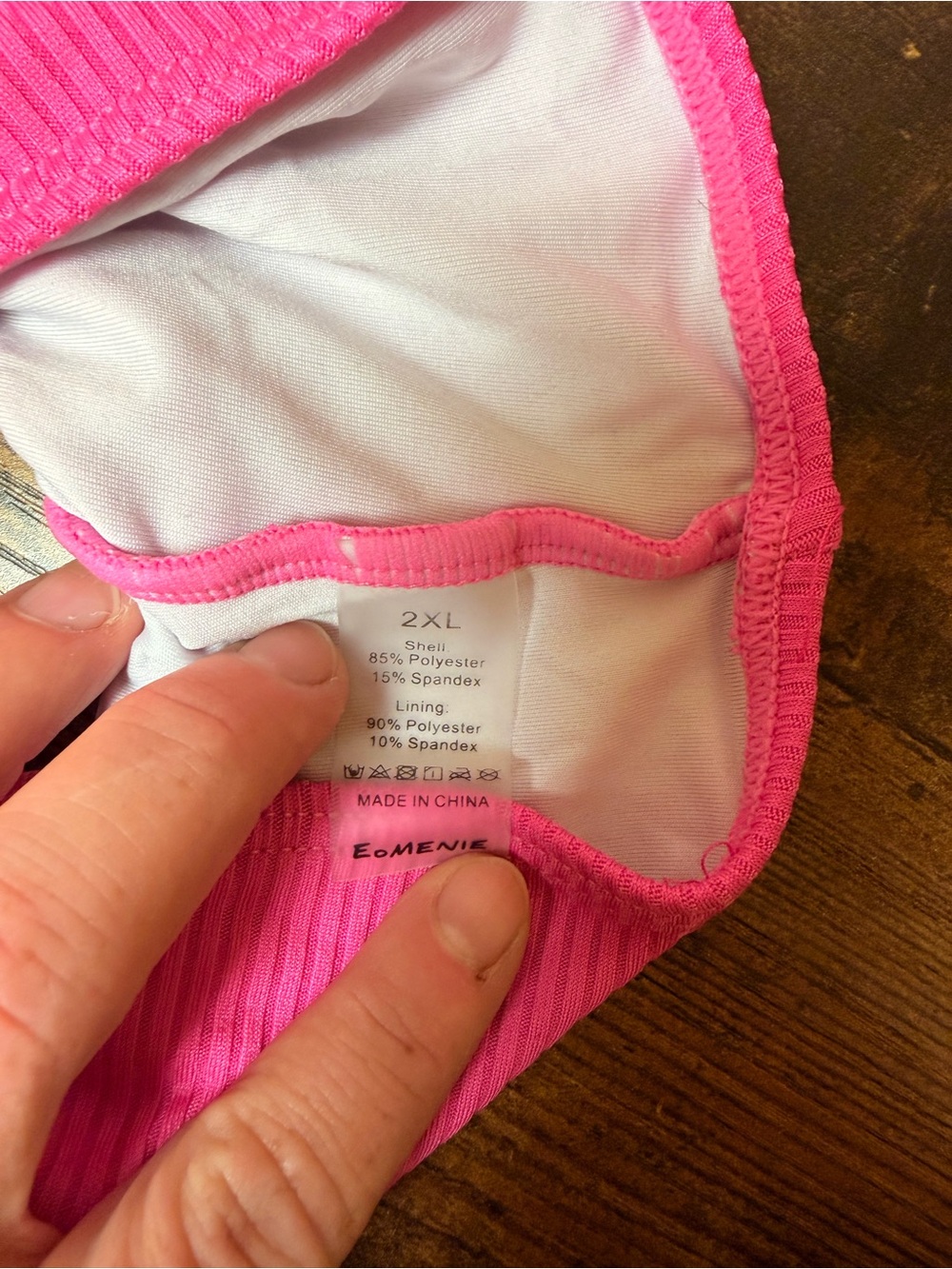 Pink Tankini - Picture 4 of 4